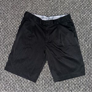 Nike Black Flat Front Men's Shorts